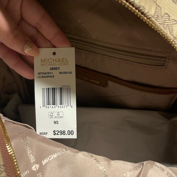 NWT Michael kors backpack main image 5
